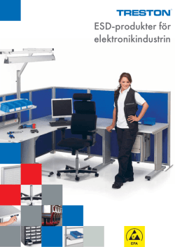 ESD-produkter för elektronikindustrin