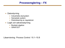 Processreglering – FX