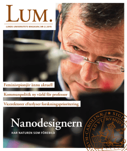 LUM 2 2015 - Lunds universitet