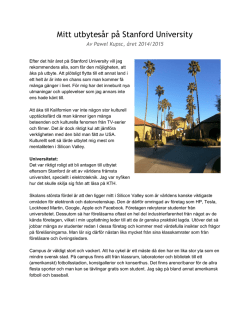 Stanford University H14 V15 (pdf 5,9 MB)