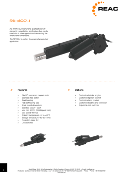 RE-3004 - REAC AB