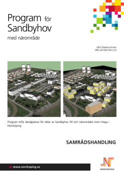 Program för Sandbyhov