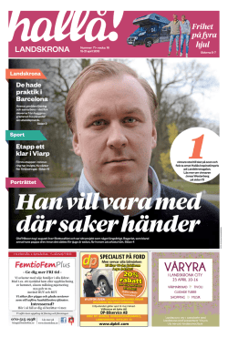 landskrona - Netpublicator
