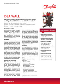 DSA WALL - Danfoss Värme