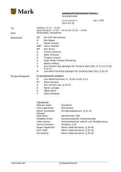 2015-03-30 Socialnämnden