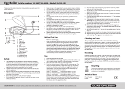 Instruction manual 18-4000/34-3807