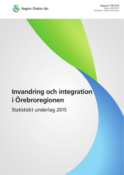 Invandring och integration i Örebroregionen