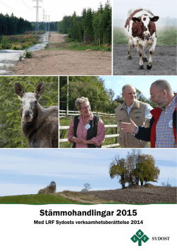 Stämmohandlingar 2015