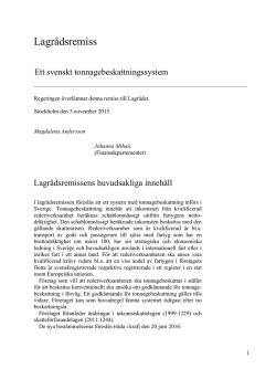 Ett svenskt tonnagebeskattningssystem (pdf 857 kB)