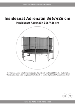 Insidesnät Adrenalin 366/426 cm