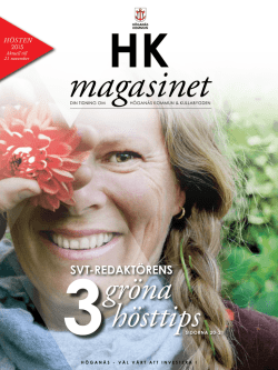 H&Ouml;GAN&Auml;S - Netpublicator