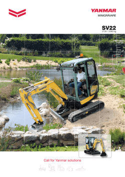 Call for Yanmar solutions
