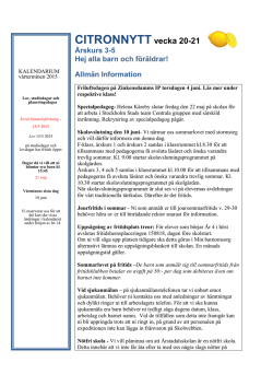 Citronnytt 3-5 v.22 2015 (337 kB, pdf)