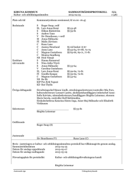och utbildningsnämnden 2015-04-23 1 (38)