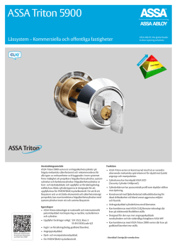 ASSA Triton 5900