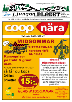15:-/st - Ljunganbladet