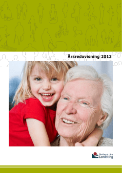 Årsredovisning 2013  - Region Jämtland Härjedalen