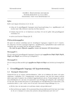 Laboration 3 - Matematikcentrum
