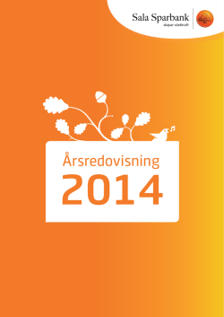 Årsredovisning 2014