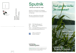 Sputnik - Linköpings Stadsmission