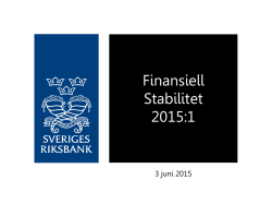 Finansiell stabilitet 2015:1, diagrampresentation