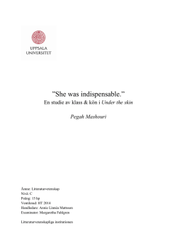 She was indispensable.”