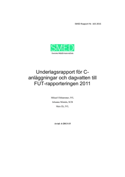 SMED Rapport Nr.165_2015