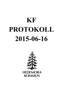 KF PROTOKOLL 2015-06-16