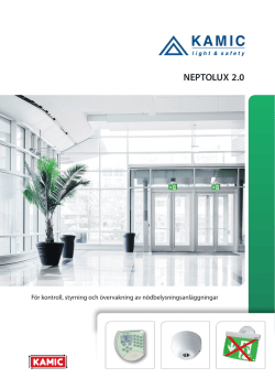 Neptolux 2.0, broschyr