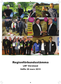 Regionförbundsstämma