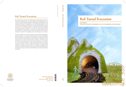 Rail Tunnel Evacuation - LUP