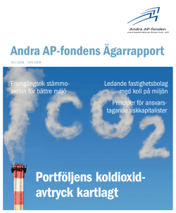Ägarrapport 2009 (PDF-dokument, 1,2 MB) - Andra AP