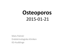 Faktagrupp osteoporos - Ping-Pong
