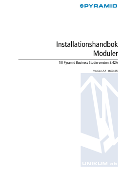 Installation modul, 3.42A