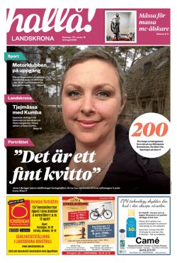landskrona - Netpublicator