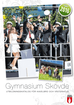 Katalogen - Gymnasium Skövde