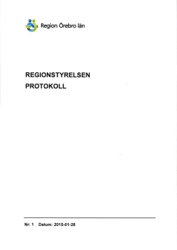 Protokoll _regionstyrelsen_150128
