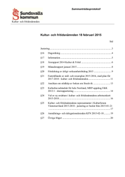 KFN 2015-02-18 protokoll