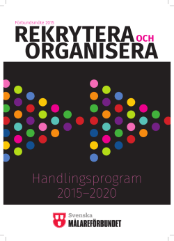 Handlingsprogram 2015–2020