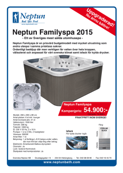 Neptun Familyspa 2015
