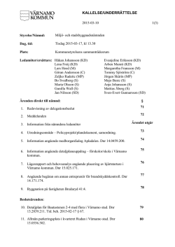 2015-03-17 - Värnamo kommun