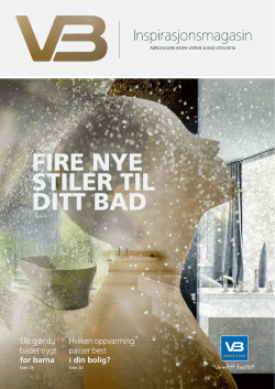Last ned PDF - Varme & Bad