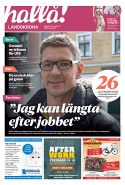 landskrona - Netpublicator