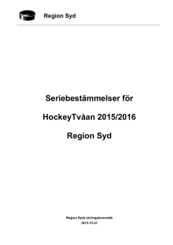 HockeyTvåan - Svenska Ishockeyförbundet