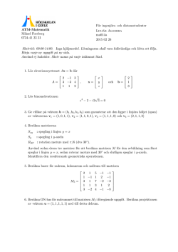 20140226 - Linear Algebra