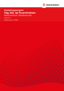 Gestaltningsprogram (pdf–fil öppnas i nytt fönster, 3 MB)
