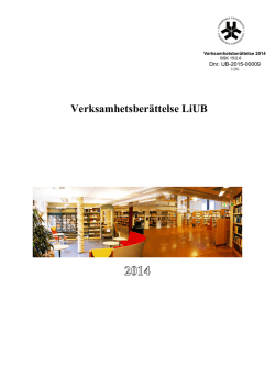 fulltext - Linköpings universitet