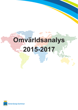 Omvärldsanalys 2015-2017