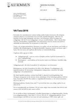VA-Taxa 2016
