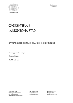 6 op 20150302 gr samradsredogorelse